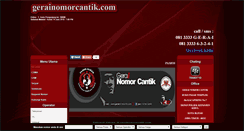 Desktop Screenshot of gerainomorcantik.com